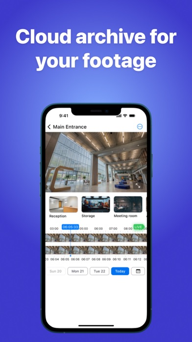 Screenshot #2 pour Faceter Video Surveillance