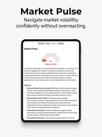 StockSimple: AI Stock Analysis iPad screenshot