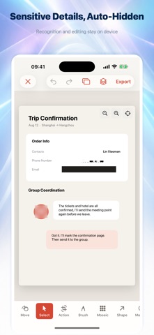 PicMark: Blur & Annotate iPhone screenshot