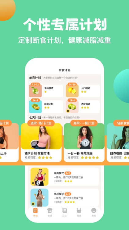 怪兽轻断食：168轻断食，瘦身减肥减脂食谱，健康饮食管理