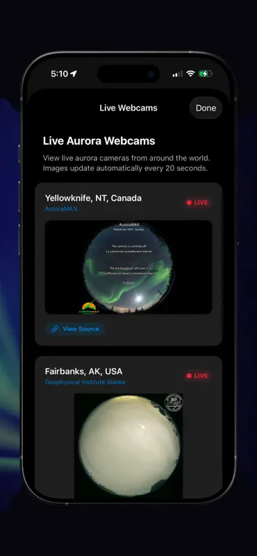 Aurora Forecast - Borealis Map screenshot 7 of 7