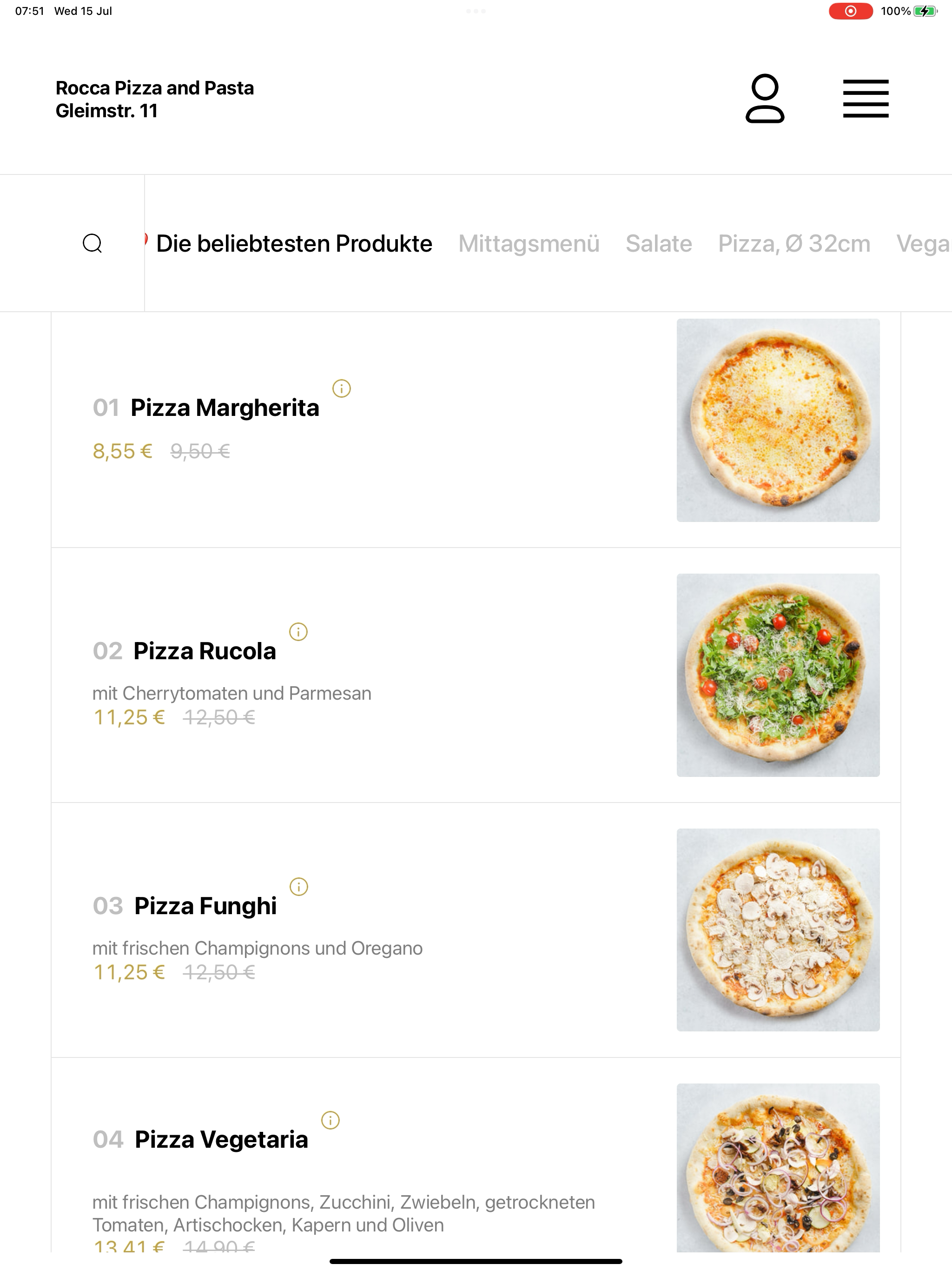 Rocca Pizza and Pasta screenshot 14