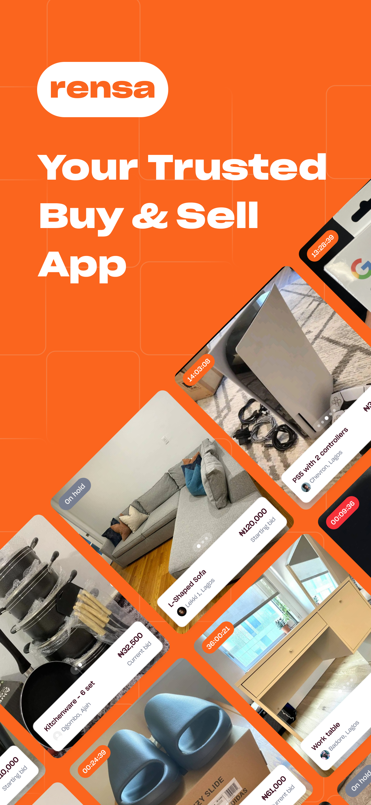 Rensa Marketplace: Buy & Sell