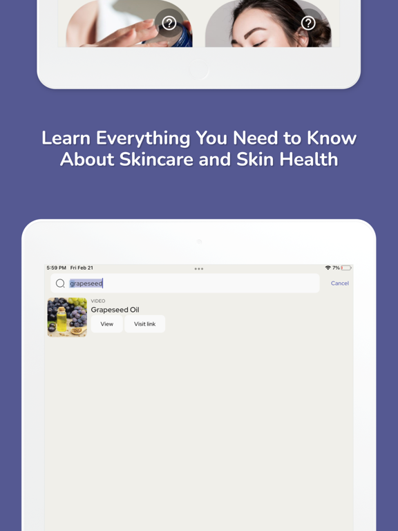 ForeverBeauty Skincare Makeup iPad screenshot 10 - Health & Fitness app