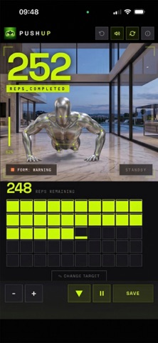 PUSHUP — AI Rep Counter screenshot