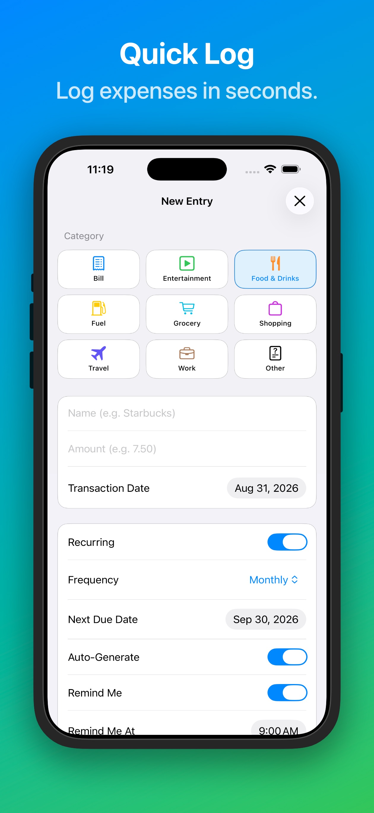 Screenshot 7 of BudgetWise Pro