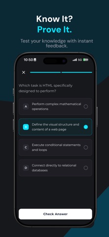 Skilltitute: Learn Coding Screenshot 6 of 10