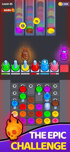 Nut Drop: Bolt Matching Puzzle screenshot 4