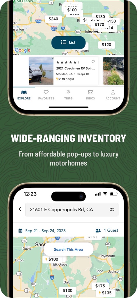 RVshare - RV Rentals - Travel App | MWM
