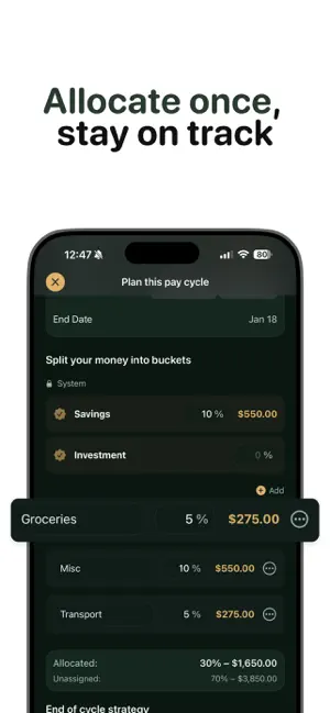 Simple Budget - GrowStash screenshot 3