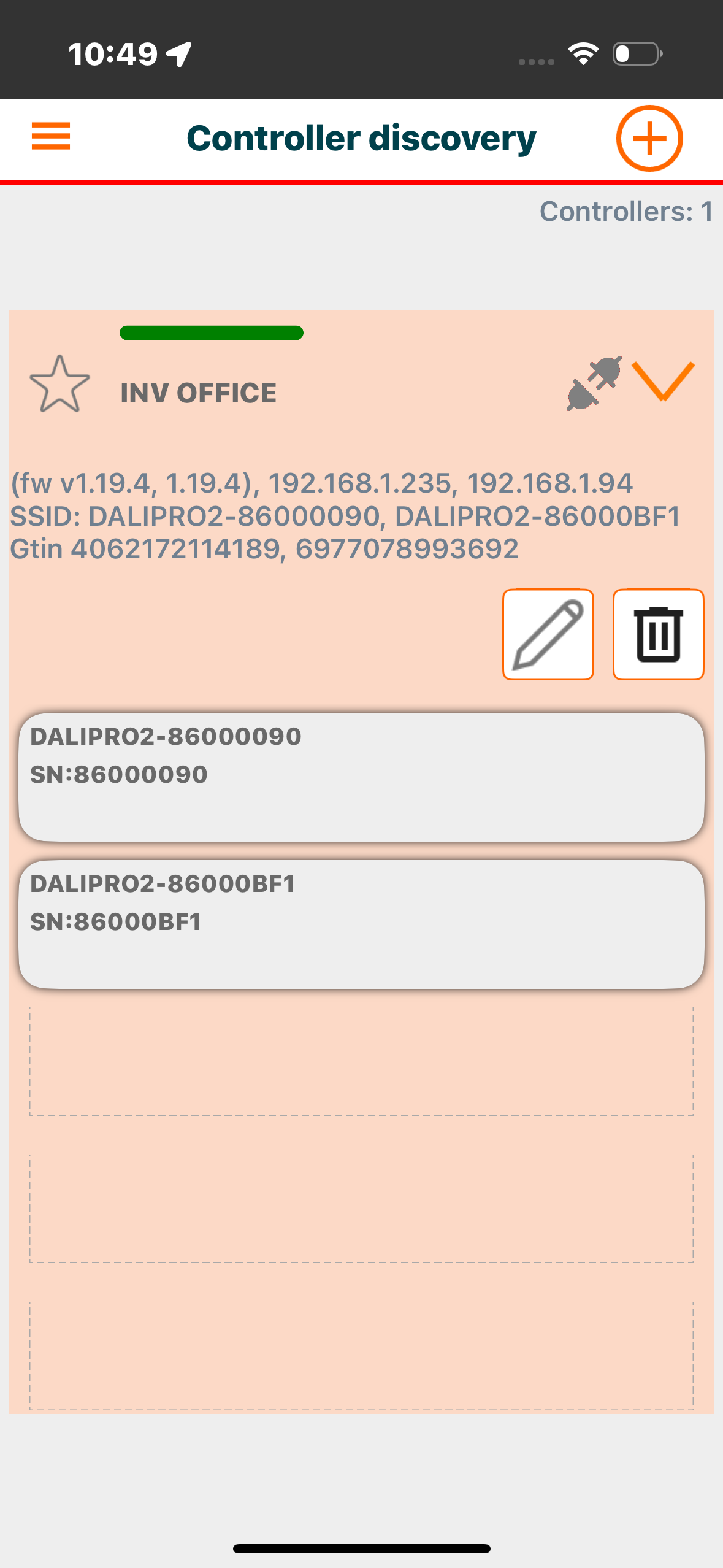 DALI PRO Control screenshot 8