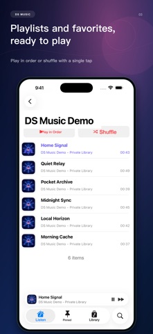 DS Music - Synology群晖NAS音乐播放器 Screenshot 3