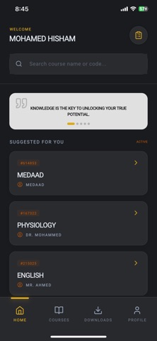 App screenshot