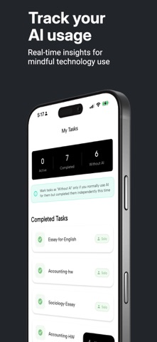ReThinkAI - Be AI-Free screenshot