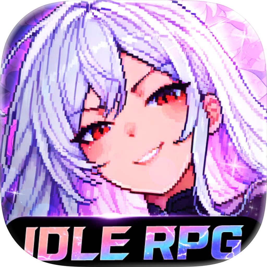 Apple App Store cover for Pixel Saga: Squad RPG
