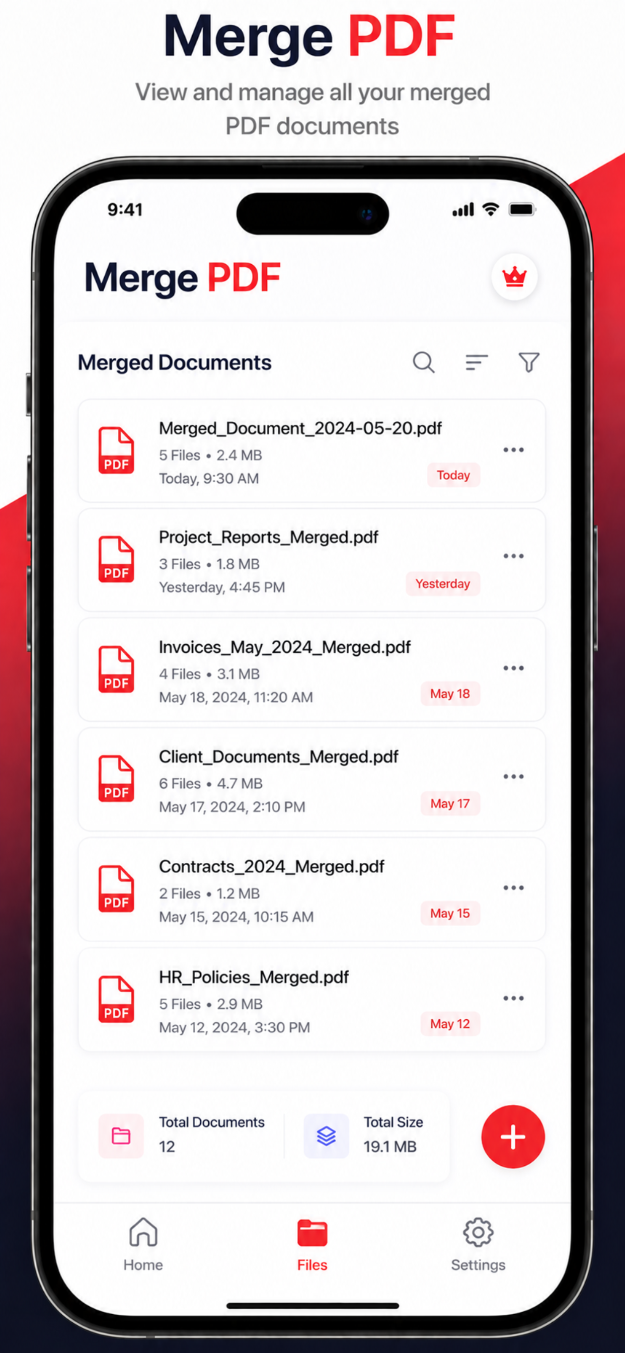 Merge PDF: PDF Combiner & join screenshot 4