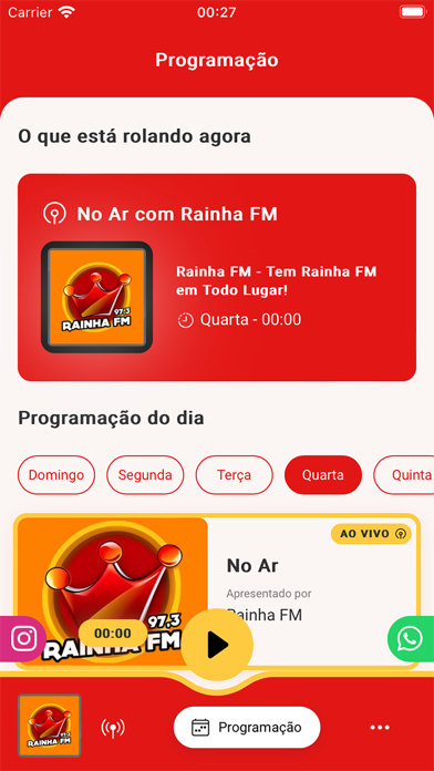 Rainha FM Screenshot 3 - AppWisp.com Rainha FM Screenshot 3 - AppWisp.com