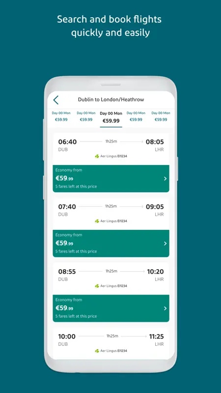 Aer Lingus screenshot 5 of 6
