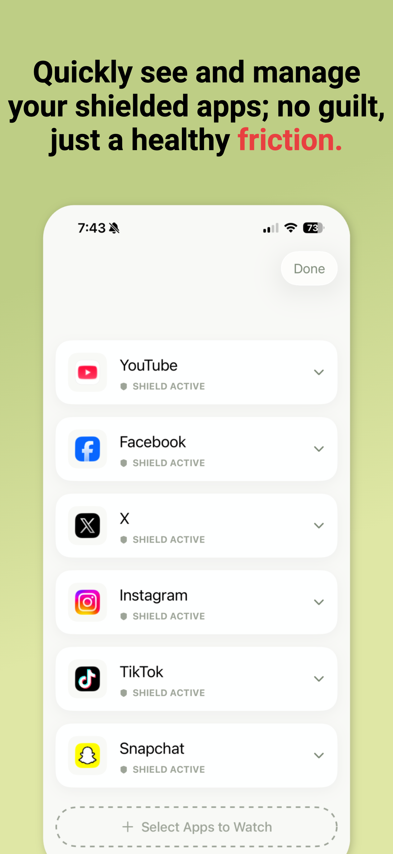 FYSH: App Blocker & Detox screenshot 5