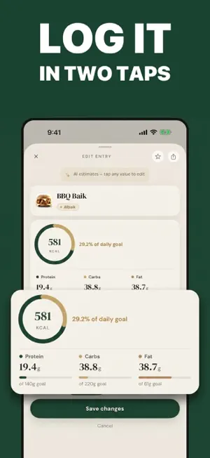 Kilo: Calorie Tracker screenshot 3