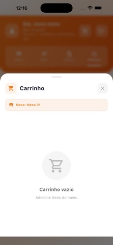 iMenu iPhone screenshot