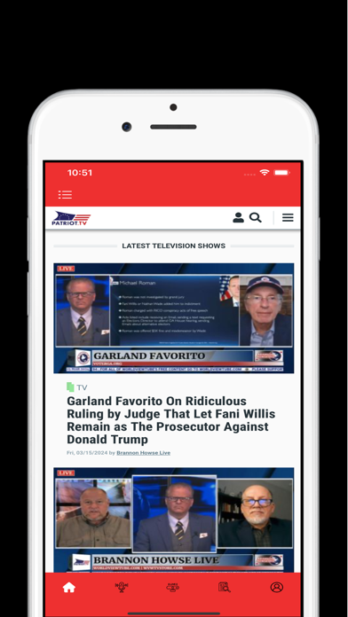 PATRIOT.TV Screenshot