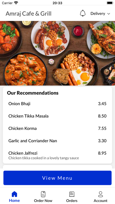 Amraj Cafe & Grill Screenshot