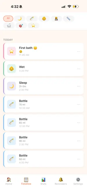 Littlefoot Baby Journal screenshot 3