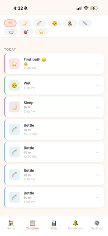 Littlefoot Baby Journal screenshot