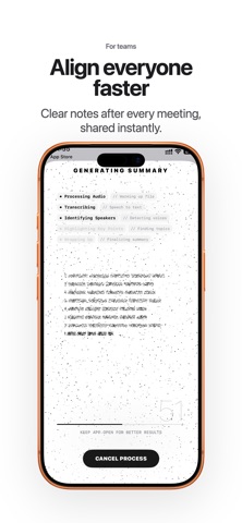Ai meeting note taker, summary Screenshot 10 of 10