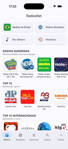 RadiosNet iPhone screenshot 1