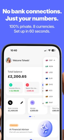 Trackii: Budget & Savings screenshot