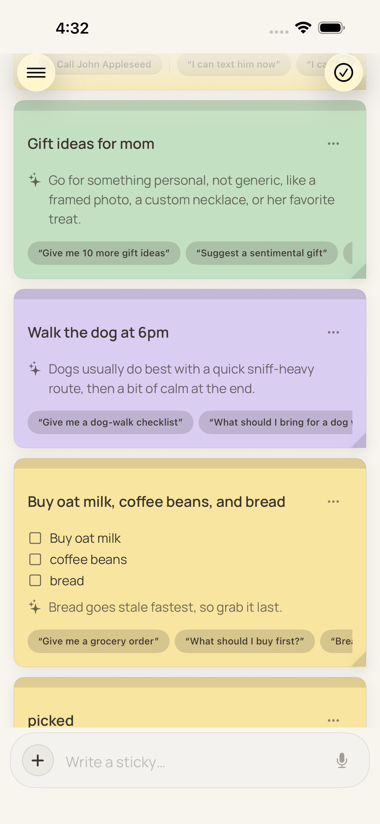 Notif - AI Sticky Notes screenshot 2