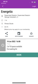 Freedom Leisure screenshot