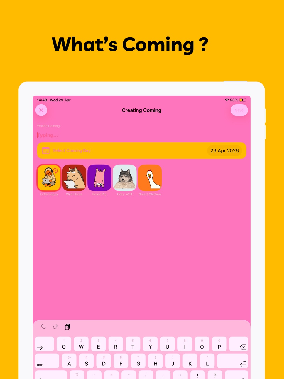iPad screenshot