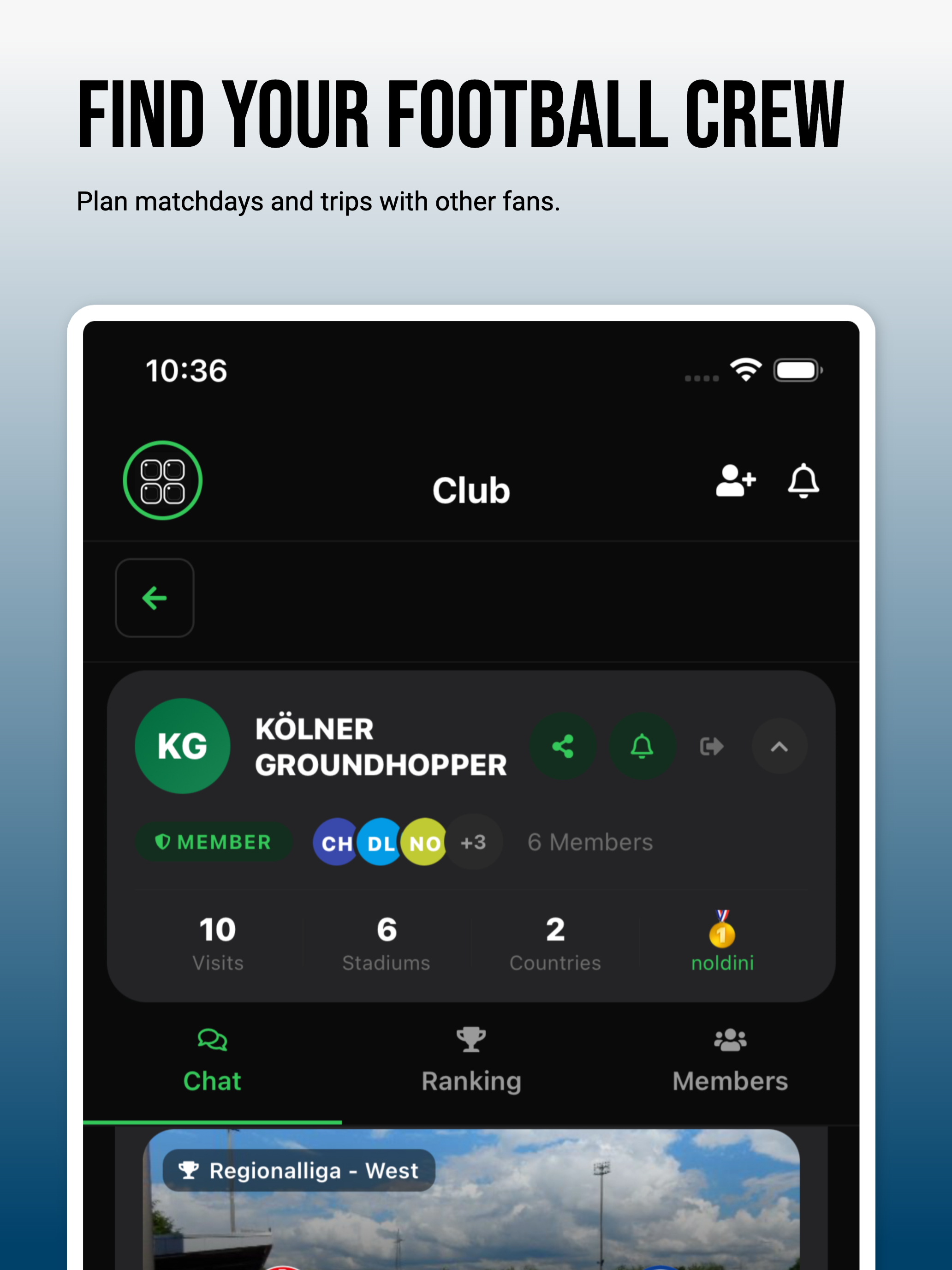 Flutlicht - Groundhopping App screenshot 17