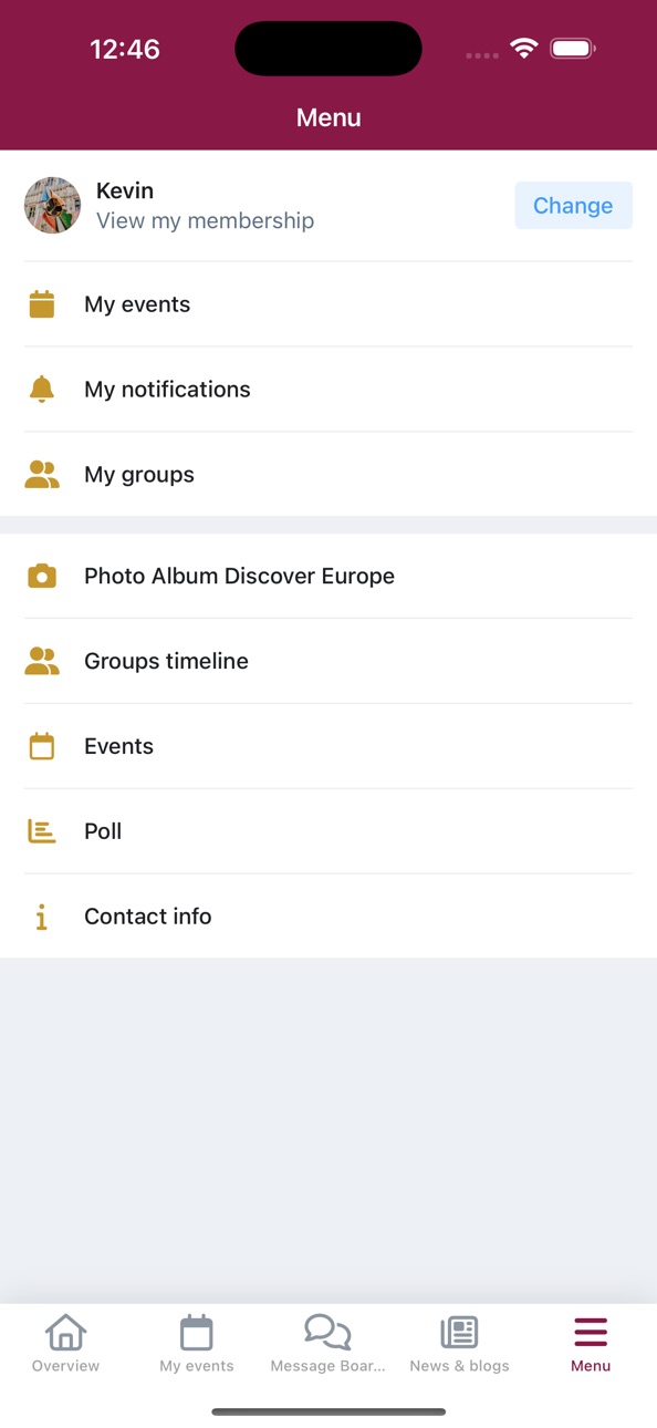iPhone screenshot