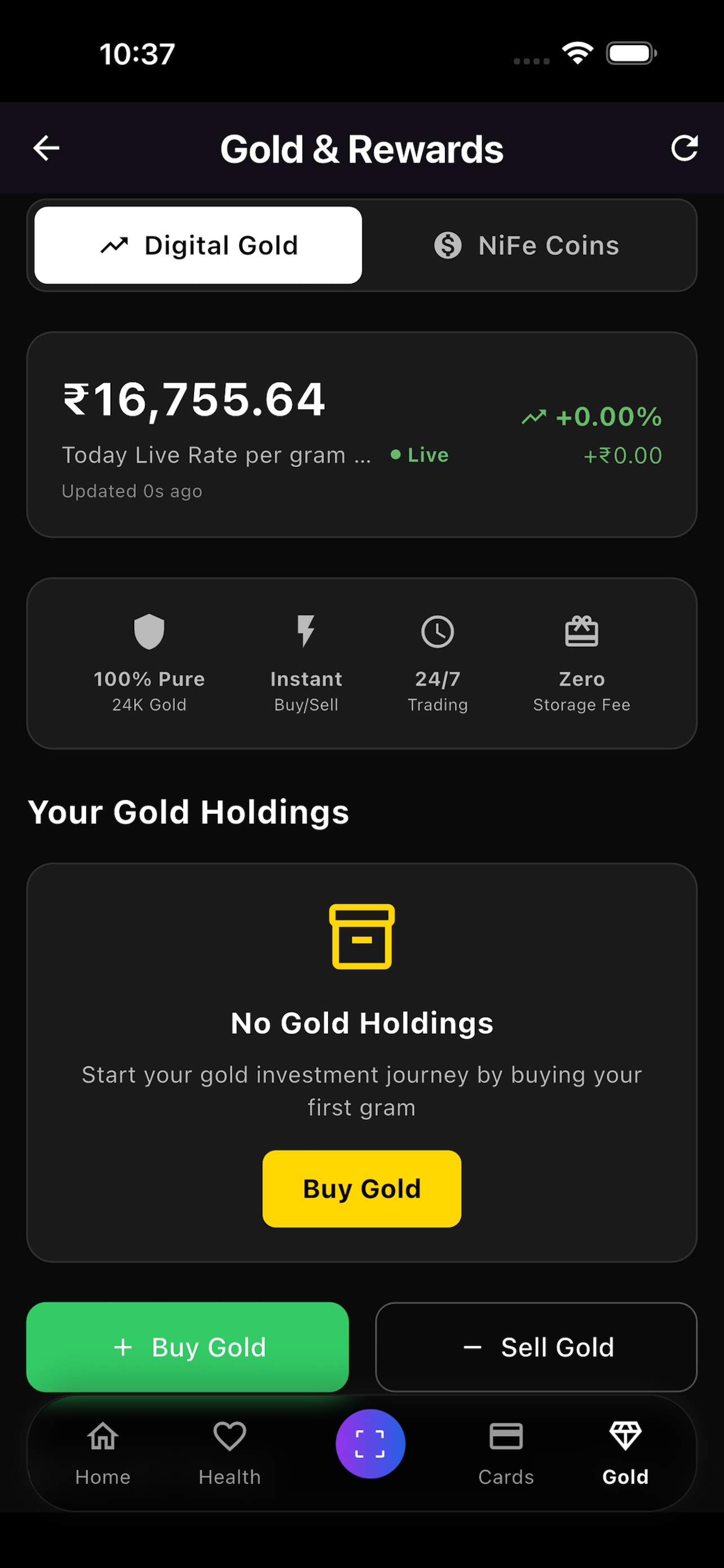 NiFeCard – Health & Wellness