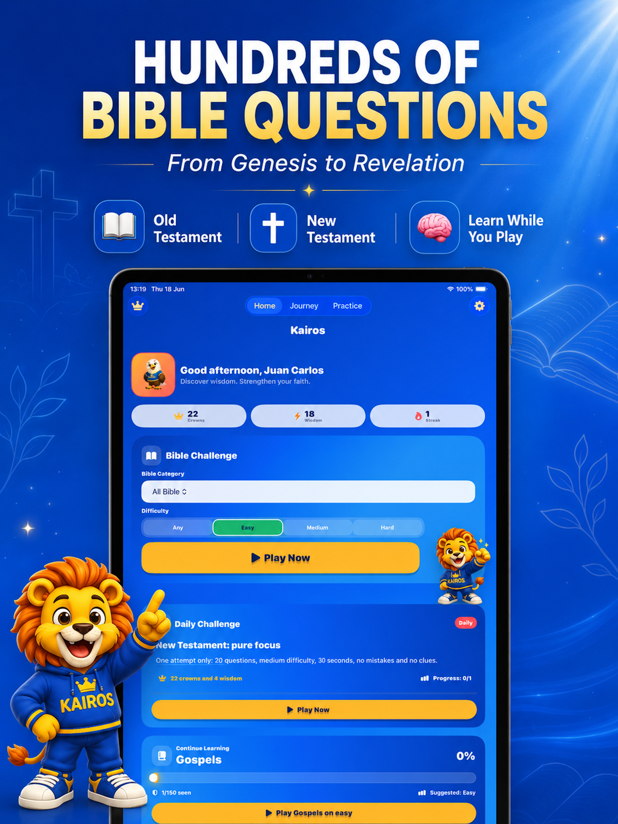 Kairos: Bible Trivia Quiz screenshot 9