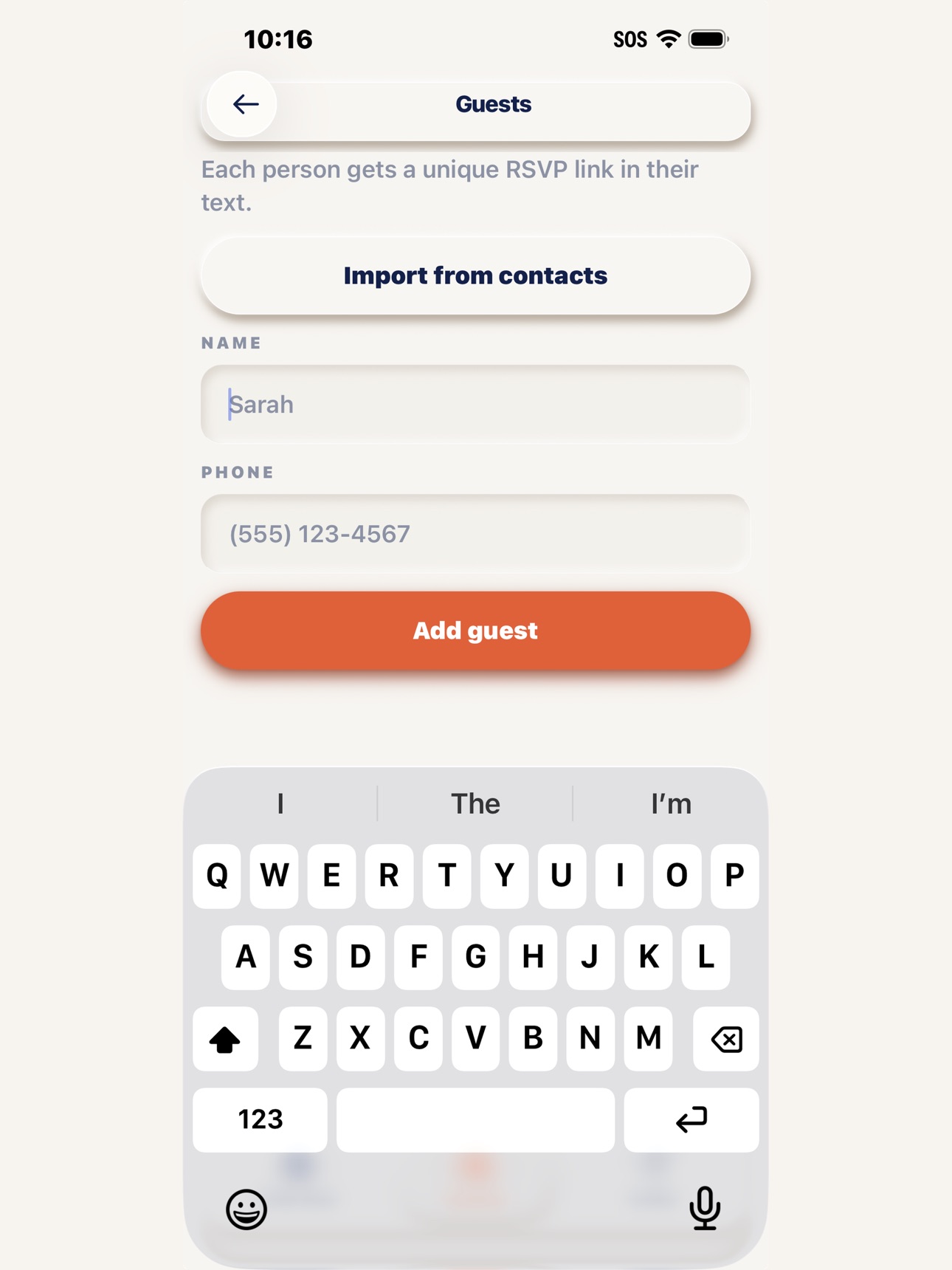 Screenshot 6 of TextVite Invites