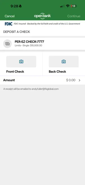 Open Bank Mobile screenshot 4