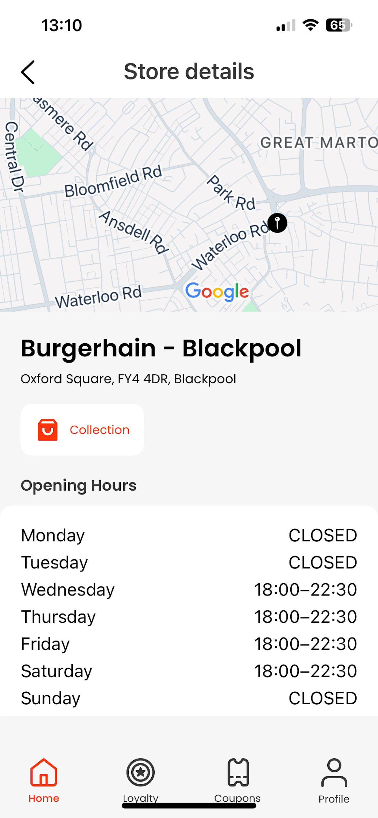 Burgerhain - Blackpool screenshot 2