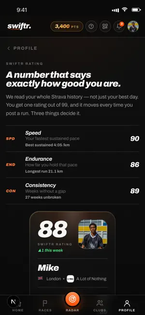 SWIFTR. screenshot 3