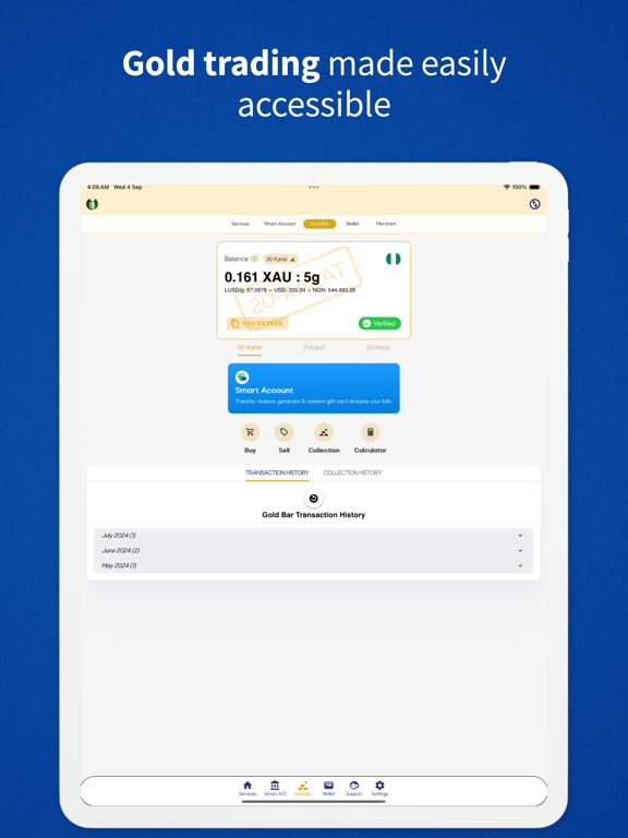ViZO App iPad screenshot 6 - Finance app