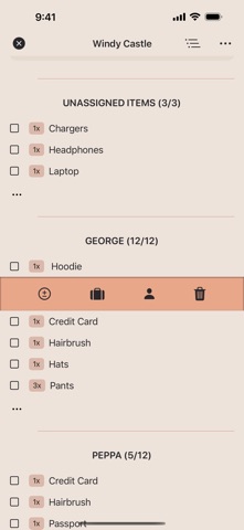 Bags - Ready. Set. Pack. screenshot
