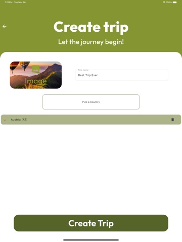Expense Tracker: TravelBalance iPad screenshot
