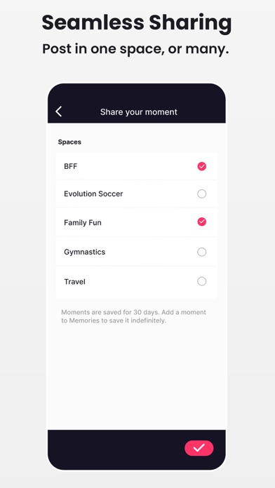 Reelspace - Post with Friends iPhone screenshot 5 - Social Networking app