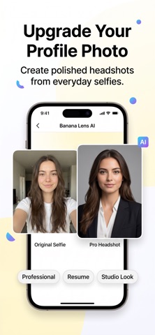 Banana Lens AI 照片编辑器 screenshot
