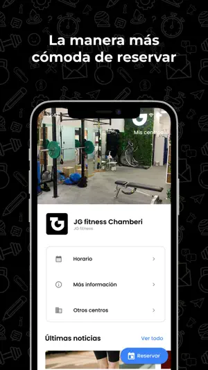 JG fitness screenshot 1