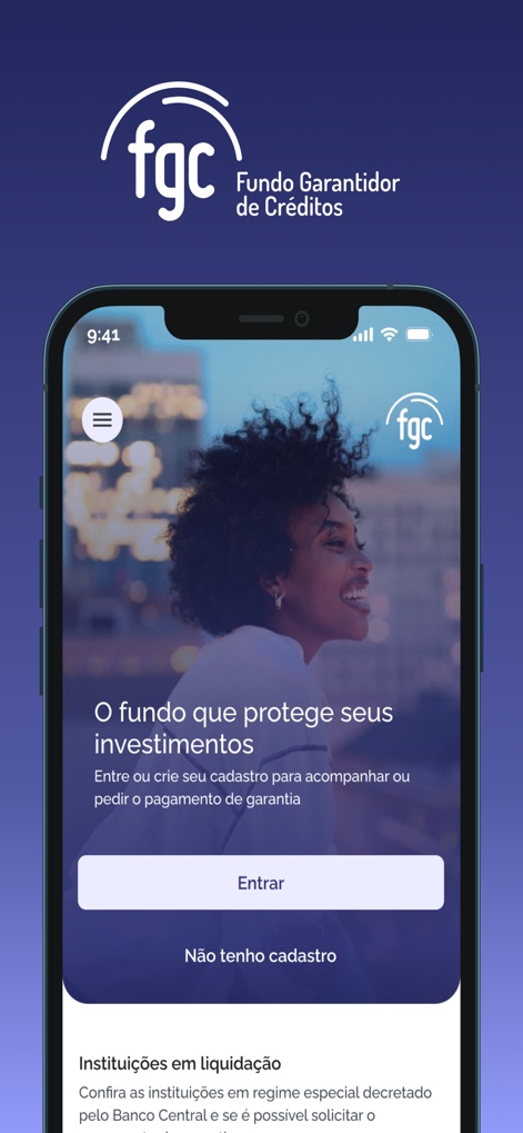 FGC - Users can securely enter or create their account, with prominent FGC branding and a clear login interface ensuring trusted access.